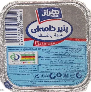 پنیر خامه ای هراز