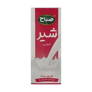 شیر کم چرب صباح یک لیتری