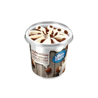بستنی وانیل شکلاتی