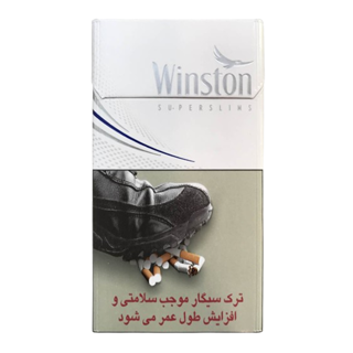 وینستون اسلیم نقره ای