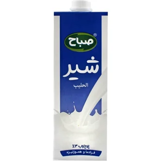 شیر پرچرب صباح یک لیتری