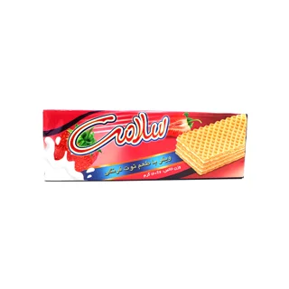 ویفر توت فرنگی سلامت