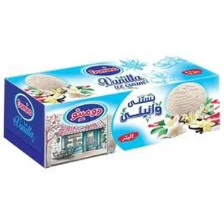 بستنی وانیلی پاکتی