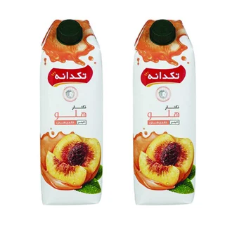 تکدانه هلو یک لیتری